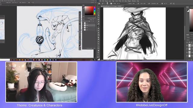 Design Off with Voodoo Val and Jessica Fong - 1 of 2 | Adobe Creative Cloud смотреть онлайн