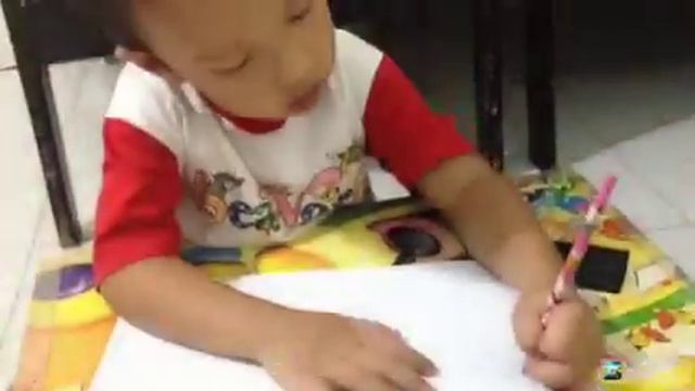 angry bird comic by 4 years old boy II смотреть онлайн