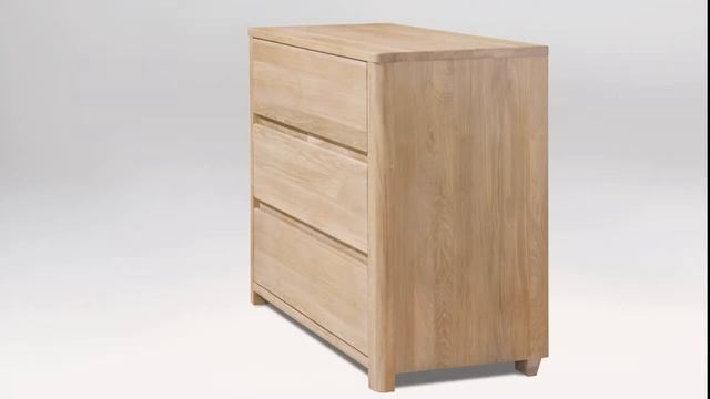 Комод из массива дуба "Лозанна" смотреть онлайн