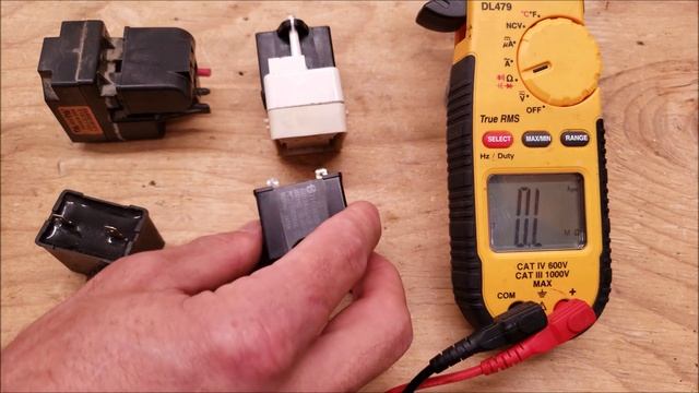 Refrigerator Compressor Not Running? Test The Start Relay, Overload, Capacitor, PTC Thermistor смотреть онлайн