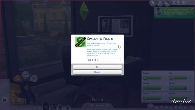 SIMLOTTO MOD | Lottery Mod | The Sims 4 Mods смотреть онлайн