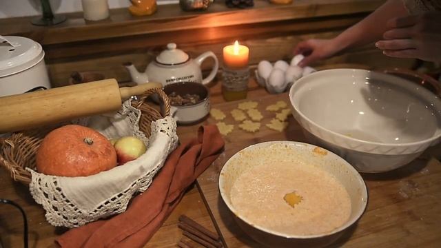 Тыквенный пирог | Декор из тыквы | Тыквенный латте | Cottagecore | Fall decor смотреть онлайн
