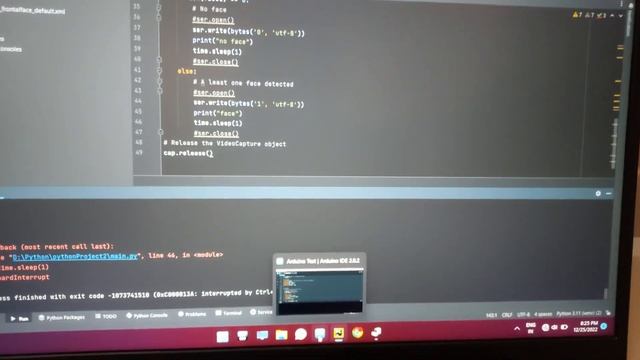 Python And OpenCV Based Face Detecting Light Switch. смотреть онлайн