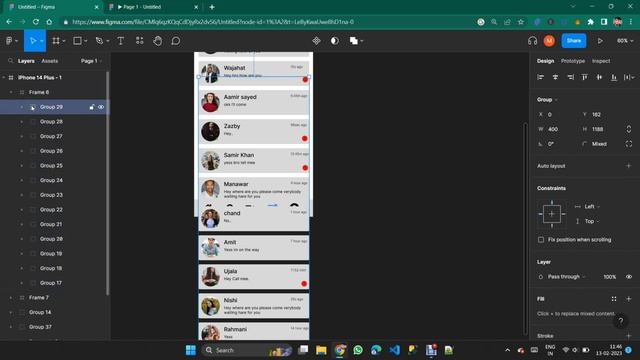 Horizontal and Vertical Scroll in Figma | Scrolling in Figma explained step by step | Figma Tutoria смотреть онлайн