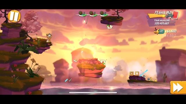 Angry Birds 2 - Mighty Eagle Bootcamp with Golden Cards and Bubbles - June 13, 2020 смотреть онлайн