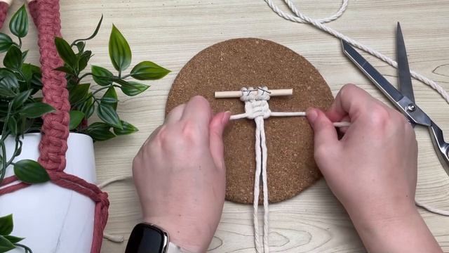 6 Beginner Knots you NEED to know for Macrame смотреть онлайн