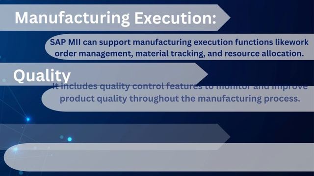 SAP MII (Manufacturing Integration and Intelligence) смотреть онлайн