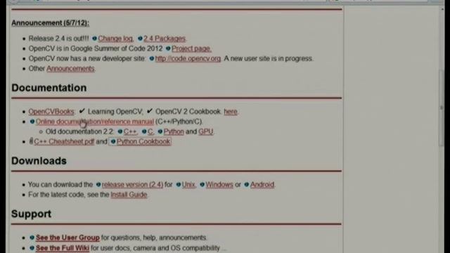 Python und OpenCV смотреть онлайн