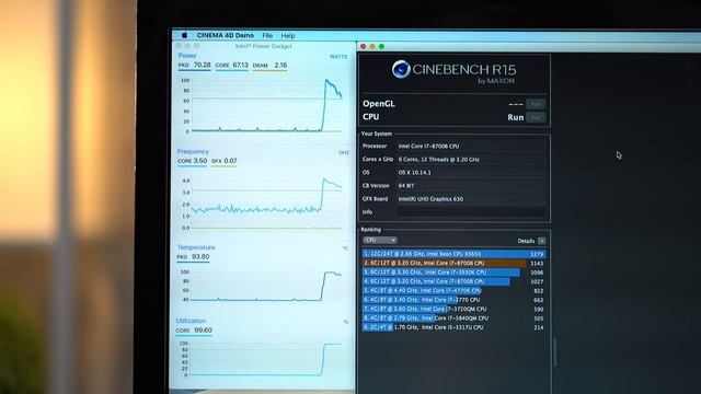 Stress Testing the 2018 i7 6-core Mac Mini! смотреть онлайн