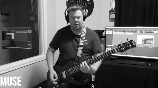 Muse - Psycho (Bass Cover) смотреть онлайн