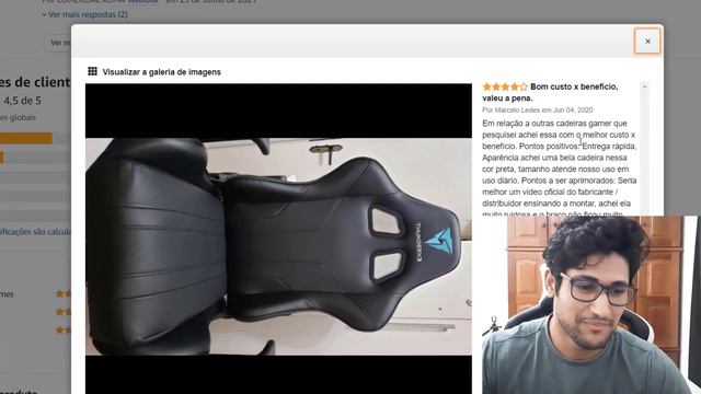 TOP 5 Cadeiras Gamer Custo Benefício 2021 - Cadeira gamer Boa e barata melhor Custo benefício! смотреть онлайн