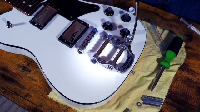 Vibramate And B5 Bigsby Install For Flat Top Guitars