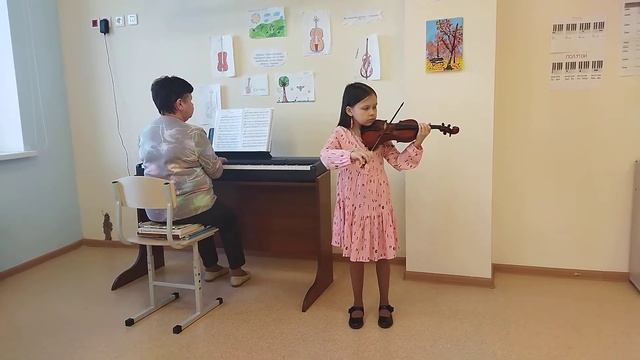Мифтахова Замира 3 кл скрипка, Сонатина Л. Бетховен смотреть онлайн
