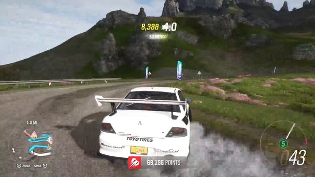 Forza Horizon 4 - Mitsubishi Lancer EVOLUTION IX Drift Build смотреть онлайн