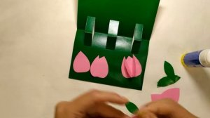 МК открытка pop-up на 8 марта/ Подарок своими руками/ Объемная открытка на 8 марта