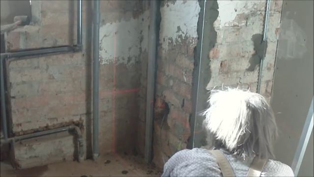 Штукатурка откосов ЦПС. Маяк из расствра ЦПС. смотреть онлайн