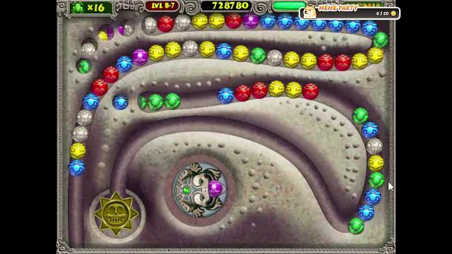 Zuma Deluxe. Полное прохождение смотреть онлайн