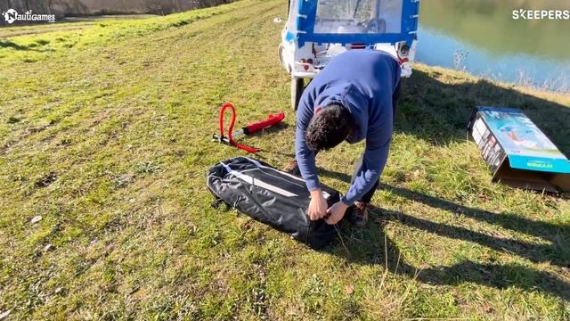 Unboxing - Paddle Gonflable Aqua Marina Hyper 11.6 2022 | Nautigames.com