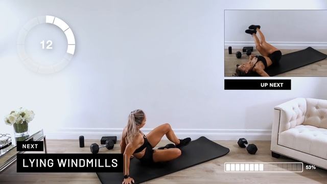 Day 43 Of EPIC | QUADS And LOWER ABS WORKOUT With Dumbbells