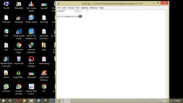 learn python in nepali [String strip method] смотреть онлайн