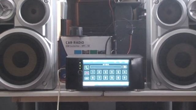 Видео музыкальный центр Podofo 7018 c bluetooth 5.0. MP 5. FM смотреть онлайн