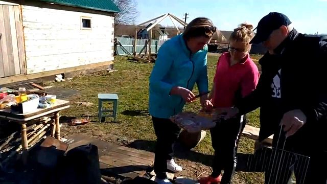 Строительство шестиугольной беседки Часть 2 смотреть онлайн