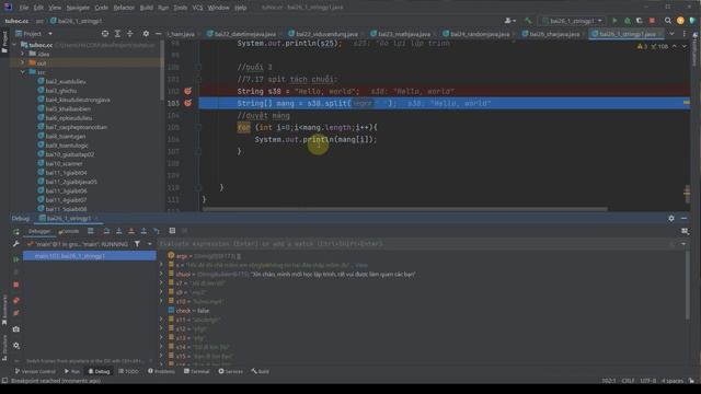 26.3 String java - compareTo , split, lowercase, uppercase ,toCharArray, reverse java смотреть онлайн