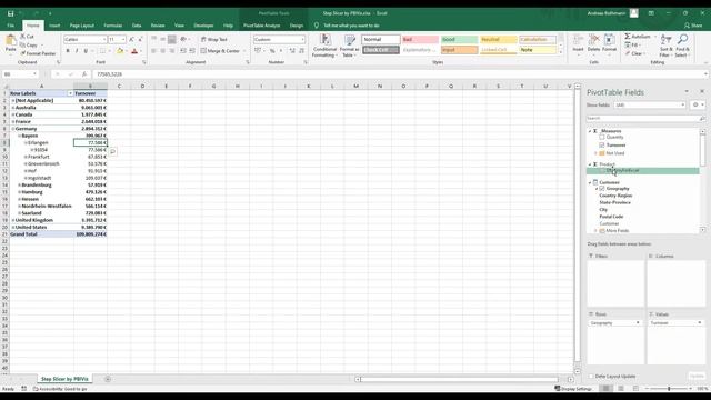 Get Power BI Data in Excel as flat table смотреть онлайн