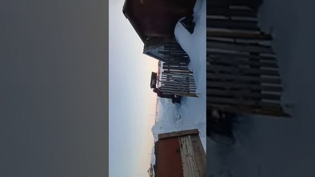 чистка снега на самодельным тракторе с Куном смотреть онлайн