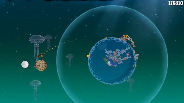 Angry Birds Space Pig Dipper 6-25 Прохождение на 3 Звезды смотреть онлайн