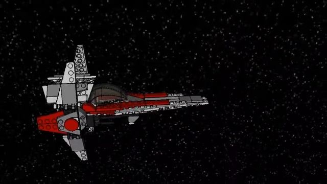 Lego Star Wars V-Wing Flying Ship Test (google sketch Up) (C.G.I.Animation) смотреть онлайн
