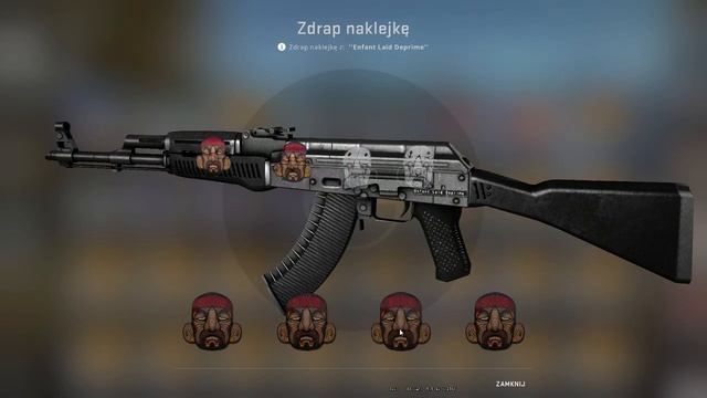 CS 2 AK-47 | Slate Edgy Cheap Sticker Combo For Some Edgy Zuhn Wannabes