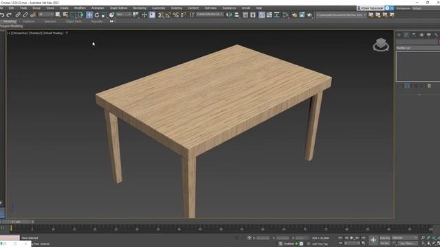 3ds Max Материалы Тестовые визуализации стола с разными настройками фактуры - Bump смотреть онлайн