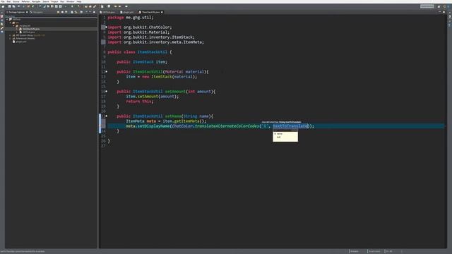 Minecraft Bukkit/Spigot Plugin Tutorial #91: Cool Util Trick смотреть онлайн