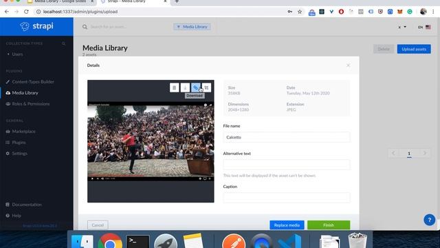 The Strapi Media Library - File Upload in the Strapi Admin Panel смотреть онлайн