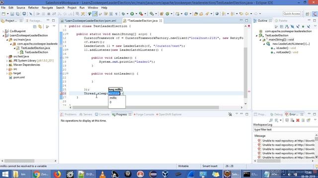 Zookeeper Leader Election Using Apache Curator Recipes in Tamil смотреть онлайн