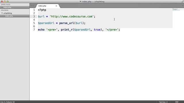 PHP URL Splitting смотреть онлайн