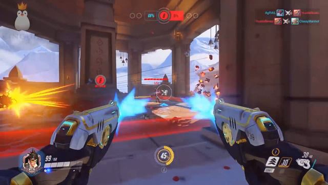 Plays Overwatch! - THE BRITISH CLASS! смотреть онлайн