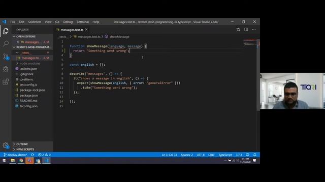 An adventure into distributed mob programming in TypeScript - Johannes Brodwall смотреть онлайн