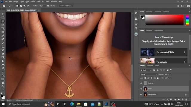 BEST WAY TO RETOUCH A PORTRAIT USING FREQUENCY SEPARATION IN ADOBE PHOTOSHOP смотреть онлайн