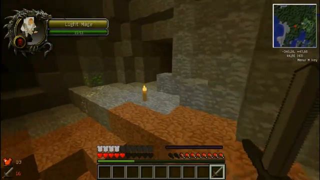 minecraft с модами RPG #5 [снова шахты] смотреть онлайн