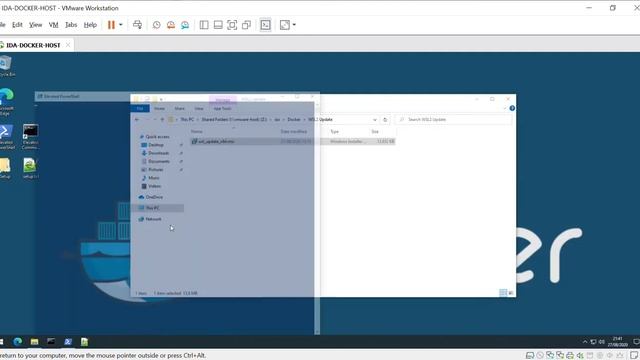 HowTo Docker Desktop on VMware virtualized Windows 10 2004 смотреть онлайн