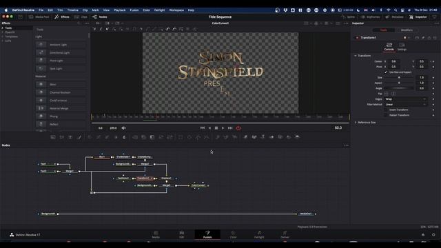 (Cinematic?) Title Sequence - DaVinci Resolve 16/17 смотреть онлайн