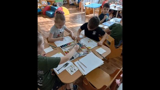 Тематическое занятие в подготовительной группе 5 "Рисуем транспорт" смотреть онлайн