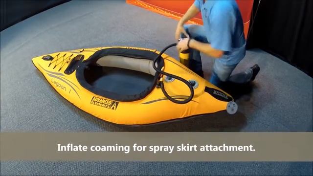 Advanced elements kayak gonflable Lagoon1 смотреть онлайн