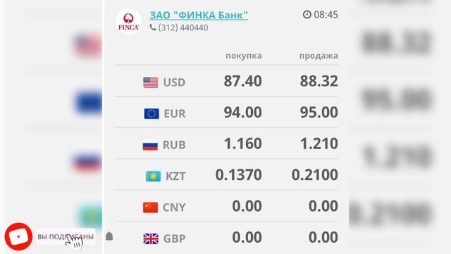 Курс валют, Рубль, Доллар, Евро,Тенге,Фунт.22-февраль 😱🔥📊 смотреть онлайн