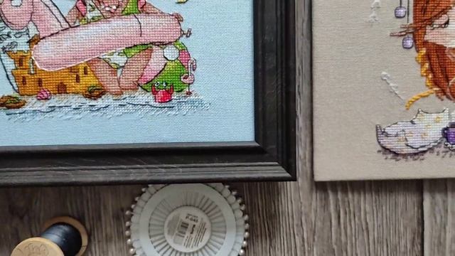 3. Текущие процессы |Покупки |Финиш Shannon Christine |Анонс схемы Shine Stitch✨ | Вышивка крестико смотреть онлайн