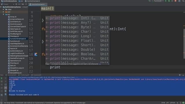 36-Kotlin for Beginners: Function Overload смотреть онлайн