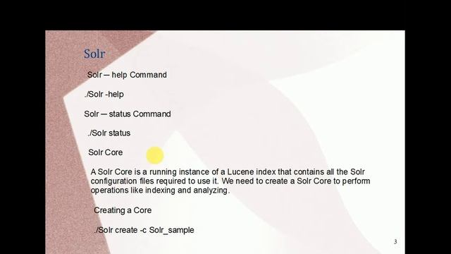 Solr Tutorial -02- Solr core in Hindi смотреть онлайн