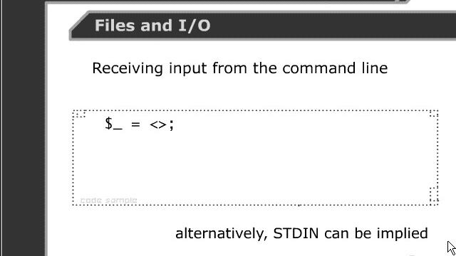 Perl Tutorials -Part 76- Reading user input from the command смотреть онлайн